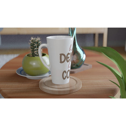 White Latte 17oz Ceramic Fun Dentists Mug