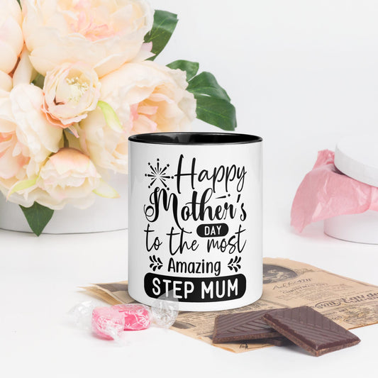 Mother's Day Mug for Step Mum, Ceramic Coffee Cup
